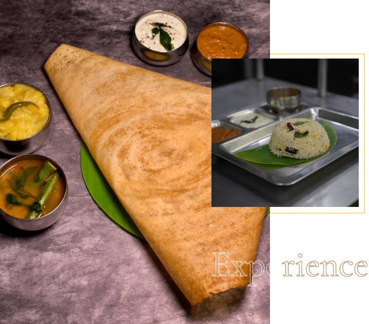 Classic South Indian dishes